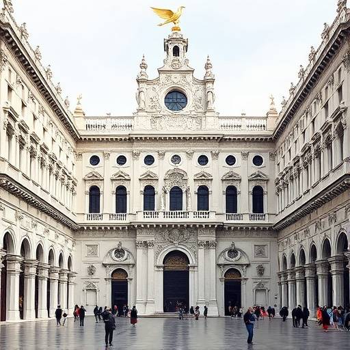 The Doge's Palace in Venice, a symbol of Venetian power and architectural grandeur.
